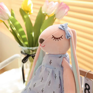 Boneca de Coelho de Pelúcia 34/45/55cm, Almofada de Pelúcia de Desenho Animado Fofa, Brinquedo de Coelho de Pelúcia para Bebê