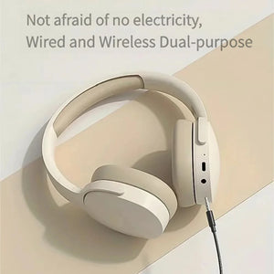 Fones de Ouvido Bluetooth 5.3 Fones de Ouvido para Jogos Fones de Ouvido Sem Fio de Modo Duplo Dobráveis com Redução de Ruído Fones de Ouvido para Música para iPhone Xiaomi