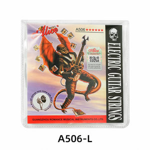 Alice 1 Set A506 Electric Guitar Strings Steel Core Nickel Plated Alloy Winding 008-038/009-042/010-046 Strings