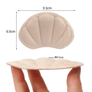 Almofadas Transparentes de Silicone para Calcanhar e Antepé, Inserções Confortáveis e Leves para Saltos Altos e Tênis Unissex