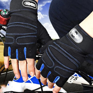 Luvas de Academia para Homens e Mulheres, Fitness, Levantamento de Peso, Luvas de Pulso, Treinamento de Musculação, Esportes, Exercício, Ciclismo, Luvas à Prova de Choque