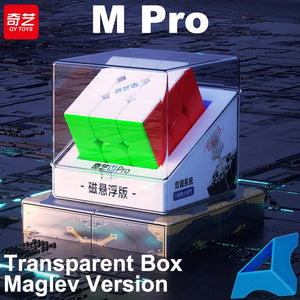 QiYi Speedcube M Pro Maglev Cubo Mágico Magnético 3x3 QY 3M Profissional 3x3x3 Quebra-Cabeça de Velocidade 3×3 Brinquedos Infantis Original Cubo Mágico