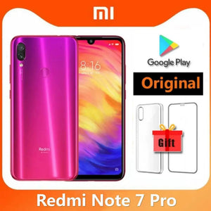 Smartphone Original Xiaomi Redmi Note 7 PRO 6GB 128GB Snapdragon 660AIE Android Telefone Móvel Câmera Traseira 48.0MP+5.0MP