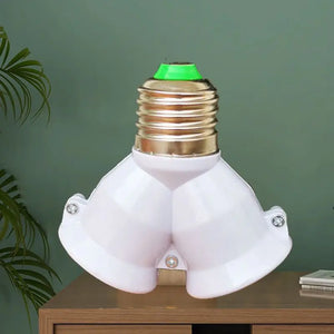 Divisor de Soquete de Base E27 E27 para E27 EU Suporte de Lâmpada LED 2em1/3em1/4em1/5em1/6em1 Adaptador de Soquete de Lâmpada LED Suporte de Lâmpada