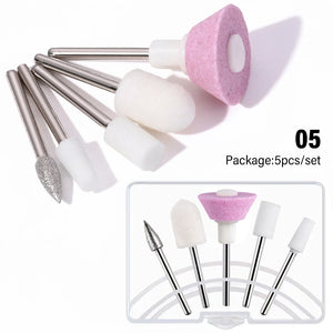 LINMANDA Kit de Brocas Elétricas 6 em 1 Remover Polidor Manicure Lixa de Unha Portátil Equipamento de Broca de Unha Máquina de Ferramentas em Caneta