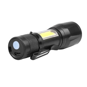 Lanterna Super Brilhante de 100000LM Lanterna Tática LED Recarregável de Longo Alcance para Camping ao Ar Livre, à Prova d'Água, Pesca