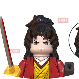 Figuras de Blocos de Construção de Animação MOC Acessórios de Blocos de Tijolos, Compatível com a Série de Partículas Montáveis DIY