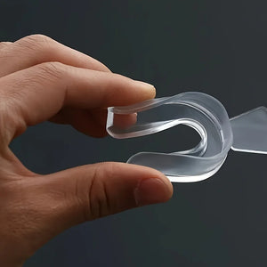 1-4 pares de Alinhadores de Dentes Unissex de Silicone Invisível, Bandeja Ortopédica Dental para Clareamento e Endireitamento, Uso Noturno, Ferramenta de Cuidado Dental