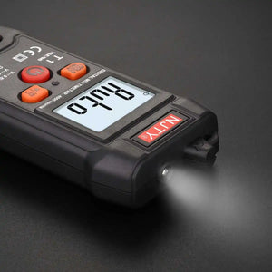 Multímetro Digital Mini Inteligente RMS 4000 Contagens Voltímetro Teste de Tensão de Faixa Automática Continuidade Resistência NCV Doméstico