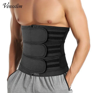 Cintura Vensslim para Homens, Cintura de Neoprene Sauna, Cintura Emagrecedora, Modelador de Abdômen, Corpete para Perda de Peso, Cinta de Compressão para Barriga