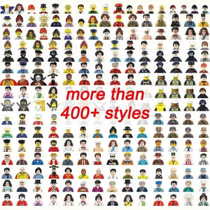 Series of People Professional Building Blocks Mini 3D Figure Kids DIY Toys Boys and Girls Classic Christmas Gift JM227