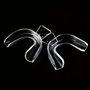 1-4 pares de Alinhadores de Dentes Unissex de Silicone Invisível, Bandeja Ortopédica Dental para Clareamento e Endireitamento, Uso Noturno, Ferramenta de Cuidado Dental