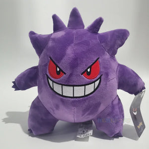 2026* Pelúcia Pokemon Gengar Pelúcia 24cm Brinquedo de Pelúcia Pokemon Boneco de Pelúcia Fofo de Cartoon Pikachu Boneca de Pelúcia Macia Presente de Aniversário
