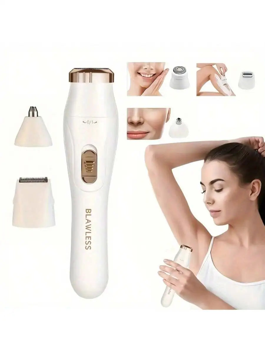 2026 Lady Shaver Removedor de Cabelo para Mulheres Máquina Sem Fio Removedor de Pelos Faciais Aparador de Biquíni Lâmina Elétrica Recarregável