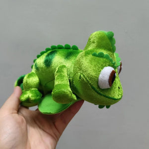 Novos bonecos de pelúcia de camaleão Pascal Rapunzel 15cm, animais de pelúcia, brinquedos de pelúcia para ombro Pascal Rapunzel, presentes para crianças