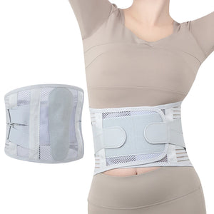 Cintas Lumbar para Costas para Homens e Mulheres, Tecido de Malha Macia e Respirável com 5 Aros de Suporte Total, Suporte Lombar para Costas em Casa
