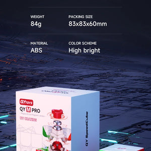 QiYi Speedcube M Pro Maglev Cubo Mágico Magnético 3x3 QY 3M Profissional 3x3x3 Quebra-Cabeça de Velocidade 3×3 Brinquedos Infantis Original Cubo Mágico