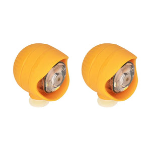 2Pçs/Conj. Pingentes de Luz LED para Sapatos DIY Lanternas Arco-Íris Decorações para Sapatos Acessórios Decorações para Sandálias