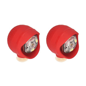 2Pçs/Conj. Pingentes de Luz LED para Sapatos DIY Lanternas Arco-Íris Decorações para Sapatos Acessórios Decorações para Sandálias