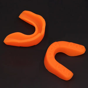 Protetor Dental de Silicone para Dormir à Noite, Placa de Proteção Bucal para Rugby, Karatê, Bruxismo, Proteção para Boxe, Moldagem Gratuita