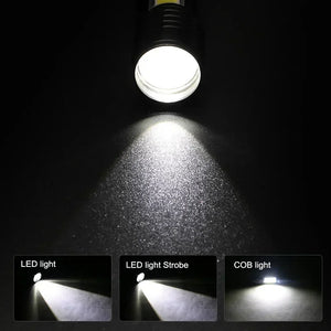 Lanterna Super Brilhante de 100000LM Lanterna Tática LED Recarregável de Longo Alcance para Camping ao Ar Livre, à Prova d'Água, Pesca