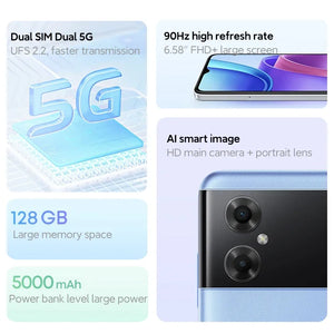 Global Rom Xiaomi Redmi Note 11R 8GB 128GB MTK700 5000mAh 5G Smartphone 90 Hz 6.58“ FHD+ 13MP Bluetooth 5.1 Telefone Móvel