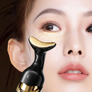 Dispositivo de Lifting Facial para Pescoço, Massagem Facial e Ocular, Introduzidor de Microcorrente, Rejuvenescimento da Pele, Antienvelhecimento, Dispositivo de Beleza, Massageador Facial