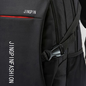 Mochilas Masculinas Oxford Impermeáveis Mochila de Negócios para Computador Mochila de Viagem Casual Mochila Escolar para Estudantes do Ensino Médio