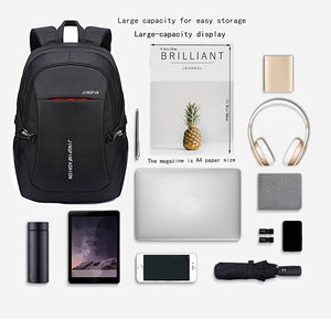 Mochilas Masculinas Oxford Impermeáveis Mochila de Negócios para Computador Mochila de Viagem Casual Mochila Escolar para Estudantes do Ensino Médio