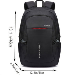 Mochilas Masculinas Oxford Impermeáveis Mochila de Negócios para Computador Mochila de Viagem Casual Mochila Escolar para Estudantes do Ensino Médio
